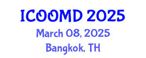 International Conference on Osteoporosis, Osteoarthritis and Musculoskeletal Diseases (ICOOMD) March 08, 2025 - Bangkok, Thailand