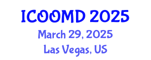 International Conference on Osteoporosis, Osteoarthritis and Musculoskeletal Diseases (ICOOMD) March 29, 2025 - Las Vegas, United States