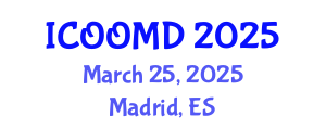 International Conference on Osteoporosis, Osteoarthritis and Musculoskeletal Diseases (ICOOMD) March 25, 2025 - Madrid, Spain