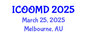 International Conference on Osteoporosis, Osteoarthritis and Musculoskeletal Diseases (ICOOMD) March 25, 2025 - Melbourne, Australia