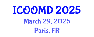 International Conference on Osteoporosis, Osteoarthritis and Musculoskeletal Diseases (ICOOMD) March 29, 2025 - Paris, France