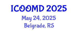 International Conference on Osteoporosis, Osteoarthritis and Musculoskeletal Diseases (ICOOMD) May 24, 2025 - Belgrade, Serbia