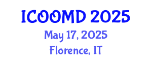 International Conference on Osteoporosis, Osteoarthritis and Musculoskeletal Diseases (ICOOMD) May 17, 2025 - Florence, Italy