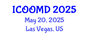 International Conference on Osteoporosis, Osteoarthritis and Musculoskeletal Diseases (ICOOMD) May 20, 2025 - Las Vegas, United States