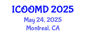 International Conference on Osteoporosis, Osteoarthritis and Musculoskeletal Diseases (ICOOMD) May 24, 2025 - Montreal, Canada