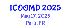 International Conference on Osteoporosis, Osteoarthritis and Musculoskeletal Diseases (ICOOMD) May 17, 2025 - Paris, France