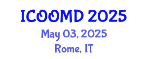 International Conference on Osteoporosis, Osteoarthritis and Musculoskeletal Diseases (ICOOMD) May 03, 2025 - Rome, Italy