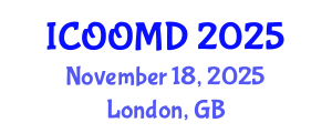 International Conference on Osteoporosis, Osteoarthritis and Musculoskeletal Diseases (ICOOMD) November 18, 2025 - London, United Kingdom