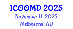 International Conference on Osteoporosis, Osteoarthritis and Musculoskeletal Diseases (ICOOMD) November 11, 2025 - Melbourne, Australia