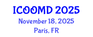 International Conference on Osteoporosis, Osteoarthritis and Musculoskeletal Diseases (ICOOMD) November 18, 2025 - Paris, France