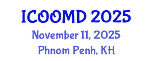 International Conference on Osteoporosis, Osteoarthritis and Musculoskeletal Diseases (ICOOMD) November 11, 2025 - Phnom Penh, Cambodia