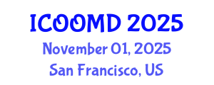 International Conference on Osteoporosis, Osteoarthritis and Musculoskeletal Diseases (ICOOMD) November 01, 2025 - San Francisco, United States