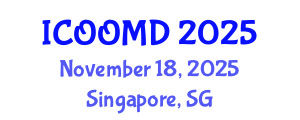 International Conference on Osteoporosis, Osteoarthritis and Musculoskeletal Diseases (ICOOMD) November 18, 2025 - Singapore, Singapore