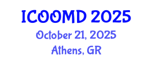 International Conference on Osteoporosis, Osteoarthritis and Musculoskeletal Diseases (ICOOMD) October 21, 2025 - Athens, Greece