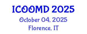 International Conference on Osteoporosis, Osteoarthritis and Musculoskeletal Diseases (ICOOMD) October 04, 2025 - Florence, Italy