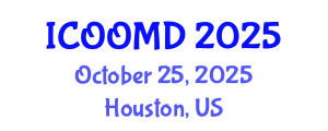 International Conference on Osteoporosis, Osteoarthritis and Musculoskeletal Diseases (ICOOMD) October 25, 2025 - Houston, United States