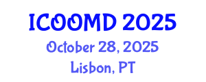 International Conference on Osteoporosis, Osteoarthritis and Musculoskeletal Diseases (ICOOMD) October 28, 2025 - Lisbon, Portugal