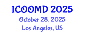 International Conference on Osteoporosis, Osteoarthritis and Musculoskeletal Diseases (ICOOMD) October 28, 2025 - Los Angeles, United States