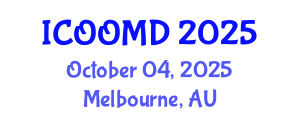 International Conference on Osteoporosis, Osteoarthritis and Musculoskeletal Diseases (ICOOMD) October 04, 2025 - Melbourne, Australia