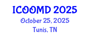 International Conference on Osteoporosis, Osteoarthritis and Musculoskeletal Diseases (ICOOMD) October 25, 2025 - Tunis, Tunisia