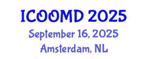 International Conference on Osteoporosis, Osteoarthritis and Musculoskeletal Diseases (ICOOMD) September 16, 2025 - Amsterdam, Netherlands