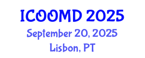 International Conference on Osteoporosis, Osteoarthritis and Musculoskeletal Diseases (ICOOMD) September 20, 2025 - Lisbon, Portugal