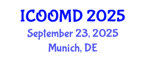 International Conference on Osteoporosis, Osteoarthritis and Musculoskeletal Diseases (ICOOMD) September 23, 2025 - Munich, Germany