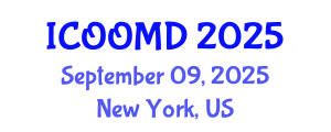 International Conference on Osteoporosis, Osteoarthritis and Musculoskeletal Diseases (ICOOMD) September 09, 2025 - New York, United States