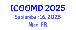 International Conference on Osteoporosis, Osteoarthritis and Musculoskeletal Diseases (ICOOMD) September 16, 2025 - Nice, France