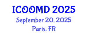 International Conference on Osteoporosis, Osteoarthritis and Musculoskeletal Diseases (ICOOMD) September 20, 2025 - Paris, France