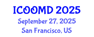 International Conference on Osteoporosis, Osteoarthritis and Musculoskeletal Diseases (ICOOMD) September 27, 2025 - San Francisco, United States