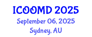 International Conference on Osteoporosis, Osteoarthritis and Musculoskeletal Diseases (ICOOMD) September 06, 2025 - Sydney, Australia