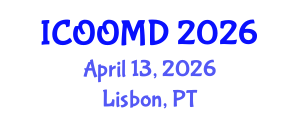 International Conference on Osteoporosis, Osteoarthritis and Musculoskeletal Diseases (ICOOMD) April 13, 2026 - Lisbon, Portugal International Conference on Osteoporosis, Osteoarthritis and Musculoskeletal Diseases (ICOOMD) April 13, 2026 - Lisbon, Portugal