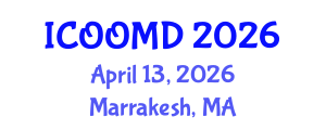 International Conference on Osteoporosis, Osteoarthritis and Musculoskeletal Diseases (ICOOMD) April 13, 2026 - Marrakesh, Morocco International Conference on Osteoporosis, Osteoarthritis and Musculoskeletal Diseases (ICOOMD) April 13, 2026 - Marrakesh, Morocco
