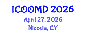 International Conference on Osteoporosis, Osteoarthritis and Musculoskeletal Diseases (ICOOMD) April 27, 2026 - Nicosia, Cyprus International Conference on Osteoporosis, Osteoarthritis and Musculoskeletal Diseases (ICOOMD) April 27, 2026 - Nicosia, Cyprus