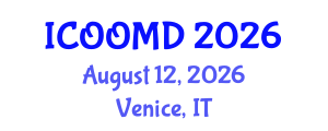International Conference on Osteoporosis, Osteoarthritis and Musculoskeletal Diseases (ICOOMD) August 12, 2026 - Venice, Italy International Conference on Osteoporosis, Osteoarthritis and Musculoskeletal Diseases (ICOOMD) August 12, 2026 - Venice, Italy