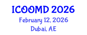 International Conference on Osteoporosis, Osteoarthritis and Musculoskeletal Diseases (ICOOMD) February 12, 2026 - Dubai, United Arab Emirates International Conference on Osteoporosis, Osteoarthritis and Musculoskeletal Diseases (ICOOMD) February 12, 2026 - Dubai, United Arab Emirates
