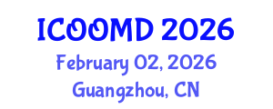 International Conference on Osteoporosis, Osteoarthritis and Musculoskeletal Diseases (ICOOMD) February 02, 2026 - Guangzhou, China International Conference on Osteoporosis, Osteoarthritis and Musculoskeletal Diseases (ICOOMD) February 02, 2026 - Guangzhou, China