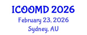 International Conference on Osteoporosis, Osteoarthritis and Musculoskeletal Diseases (ICOOMD) February 23, 2026 - Sydney, Australia International Conference on Osteoporosis, Osteoarthritis and Musculoskeletal Diseases (ICOOMD) February 23, 2026 - Sydney, Australia