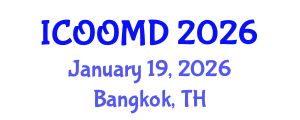 International Conference on Osteoporosis, Osteoarthritis and Musculoskeletal Diseases (ICOOMD) January 19, 2026 - Bangkok, Thailand International Conference on Osteoporosis, Osteoarthritis and Musculoskeletal Diseases (ICOOMD) January 19, 2026 - Bangkok, Thailand