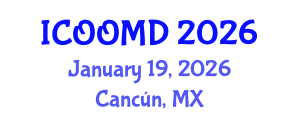 International Conference on Osteoporosis, Osteoarthritis and Musculoskeletal Diseases (ICOOMD) January 19, 2026 - Cancún, Mexico International Conference on Osteoporosis, Osteoarthritis and Musculoskeletal Diseases (ICOOMD) January 19, 2026 - Cancún, Mexico