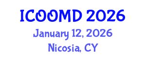 International Conference on Osteoporosis, Osteoarthritis and Musculoskeletal Diseases (ICOOMD) January 12, 2026 - Nicosia, Cyprus International Conference on Osteoporosis, Osteoarthritis and Musculoskeletal Diseases (ICOOMD) January 12, 2026 - Nicosia, Cyprus