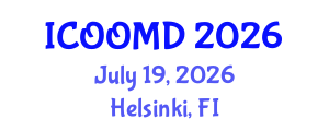 International Conference on Osteoporosis, Osteoarthritis and Musculoskeletal Diseases (ICOOMD) July 19, 2026 - Helsinki, Finland International Conference on Osteoporosis, Osteoarthritis and Musculoskeletal Diseases (ICOOMD) July 19, 2026 - Helsinki, Finland
