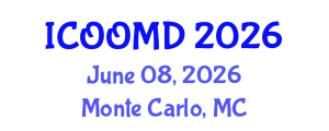 International Conference on Osteoporosis, Osteoarthritis and Musculoskeletal Diseases (ICOOMD) June 08, 2026 - Monte Carlo, Monaco International Conference on Osteoporosis, Osteoarthritis and Musculoskeletal Diseases (ICOOMD) June 08, 2026 - Monte Carlo, Monaco