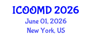 International Conference on Osteoporosis, Osteoarthritis and Musculoskeletal Diseases (ICOOMD) June 01, 2026 - New York, United States