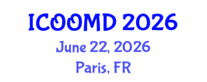 International Conference on Osteoporosis, Osteoarthritis and Musculoskeletal Diseases (ICOOMD) June 22, 2026 - Paris, France