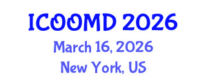 International Conference on Osteoporosis, Osteoarthritis and Musculoskeletal Diseases (ICOOMD) March 16, 2026 - New York, United States International Conference on Osteoporosis, Osteoarthritis and Musculoskeletal Diseases (ICOOMD) March 16, 2026 - New York, United States