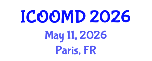 International Conference on Osteoporosis, Osteoarthritis and Musculoskeletal Diseases (ICOOMD) May 11, 2026 - Paris, France International Conference on Osteoporosis, Osteoarthritis and Musculoskeletal Diseases (ICOOMD) May 11, 2026 - Paris, France
