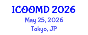 International Conference on Osteoporosis, Osteoarthritis and Musculoskeletal Diseases (ICOOMD) May 25, 2026 - Tokyo, Japan International Conference on Osteoporosis, Osteoarthritis and Musculoskeletal Diseases (ICOOMD) May 25, 2026 - Tokyo, Japan