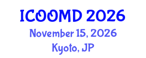 International Conference on Osteoporosis, Osteoarthritis and Musculoskeletal Diseases (ICOOMD) November 15, 2026 - Kyoto, Japan International Conference on Osteoporosis, Osteoarthritis and Musculoskeletal Diseases (ICOOMD) November 15, 2026 - Kyoto, Japan